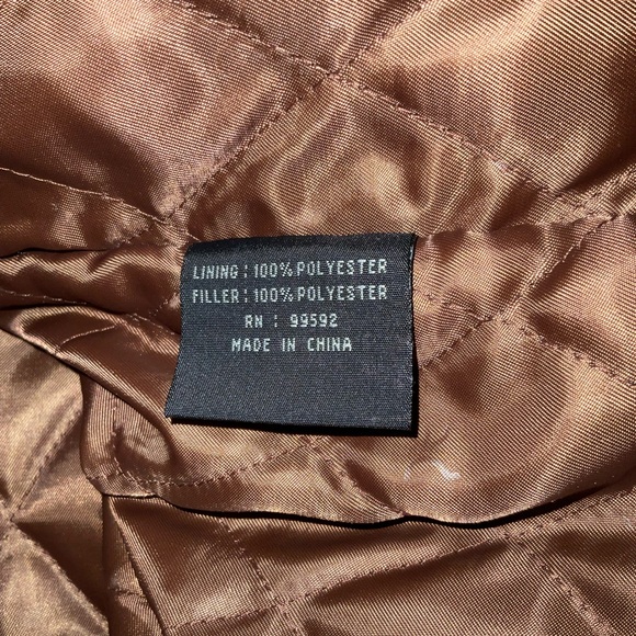 VINTAGE LEATHER BOMBER JACKET - Picture 7 of 10